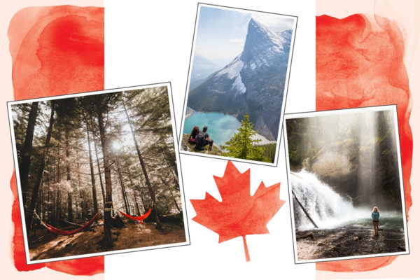 Kanada-Postkarte