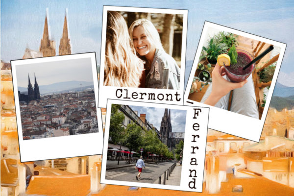 Postcard from Clermont-Ferrand in Auvergne