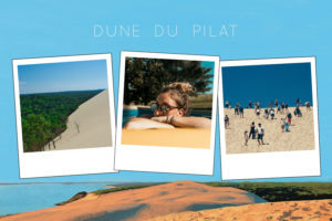 Dune du Pilat et trois photos