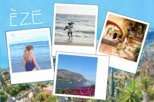 Postcard with photos of Eze