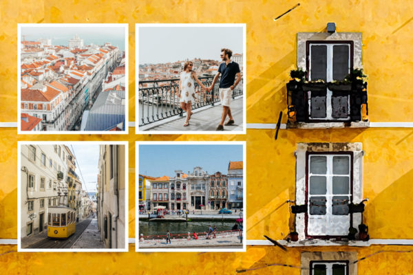 Postkartenfenster-Lissabon
