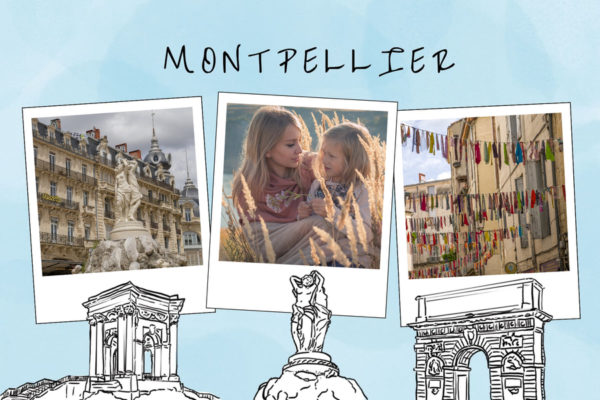 Postkarte-Montpellier