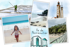 Postcard from Noirmoutier in France