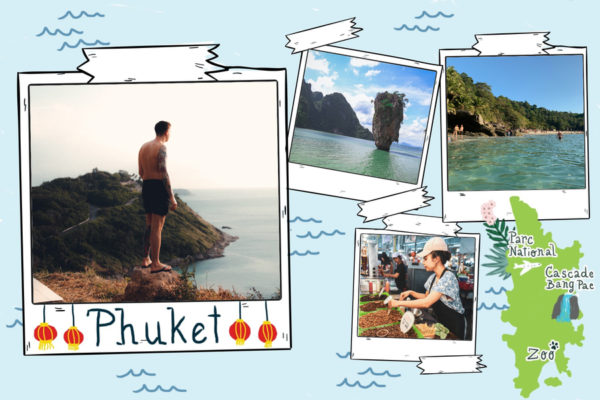 carte postale phuket