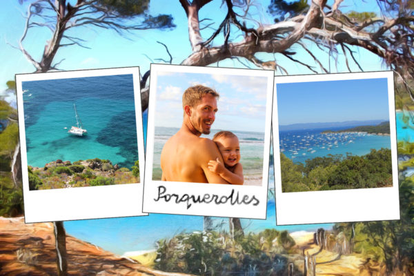 Postcard from Porquerolles on the French Riviera