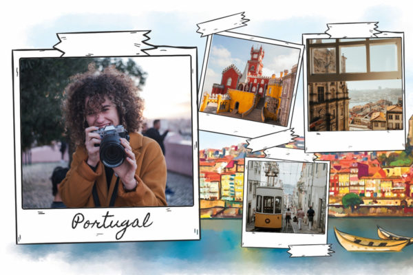 personalisierte-Portugal-Postkarte