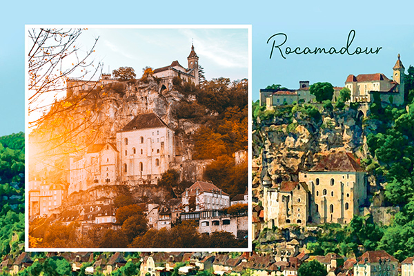 Carte postale Rocamadour