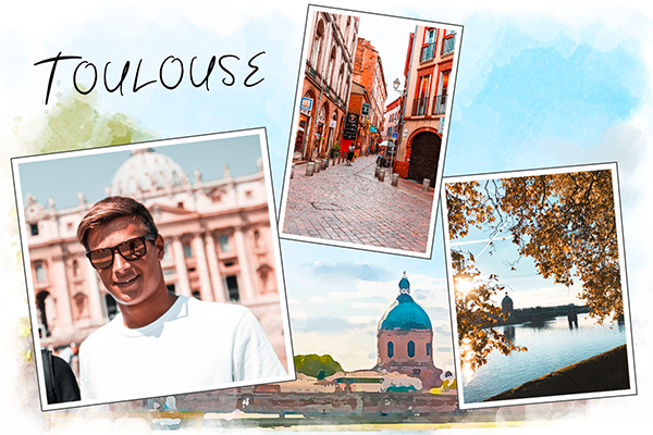 Carte postale de Toulouse