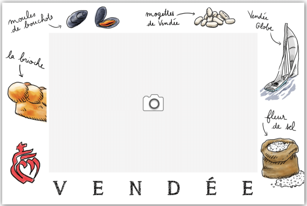 carte spécialités culinaires vendéennes