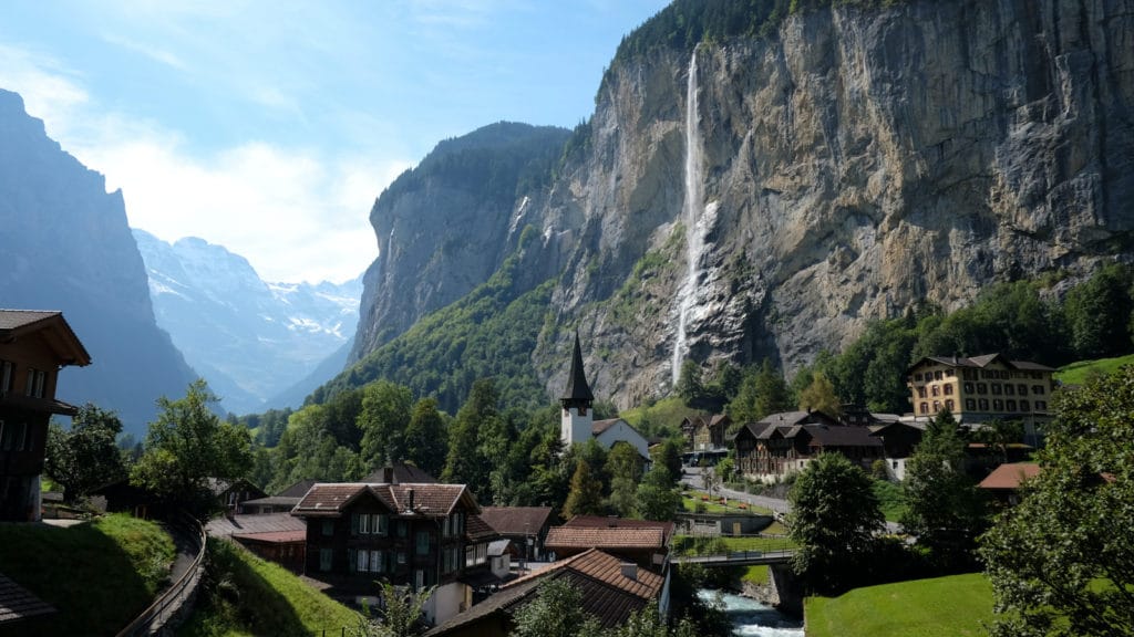 Lauterbrunnen-Wasserfall