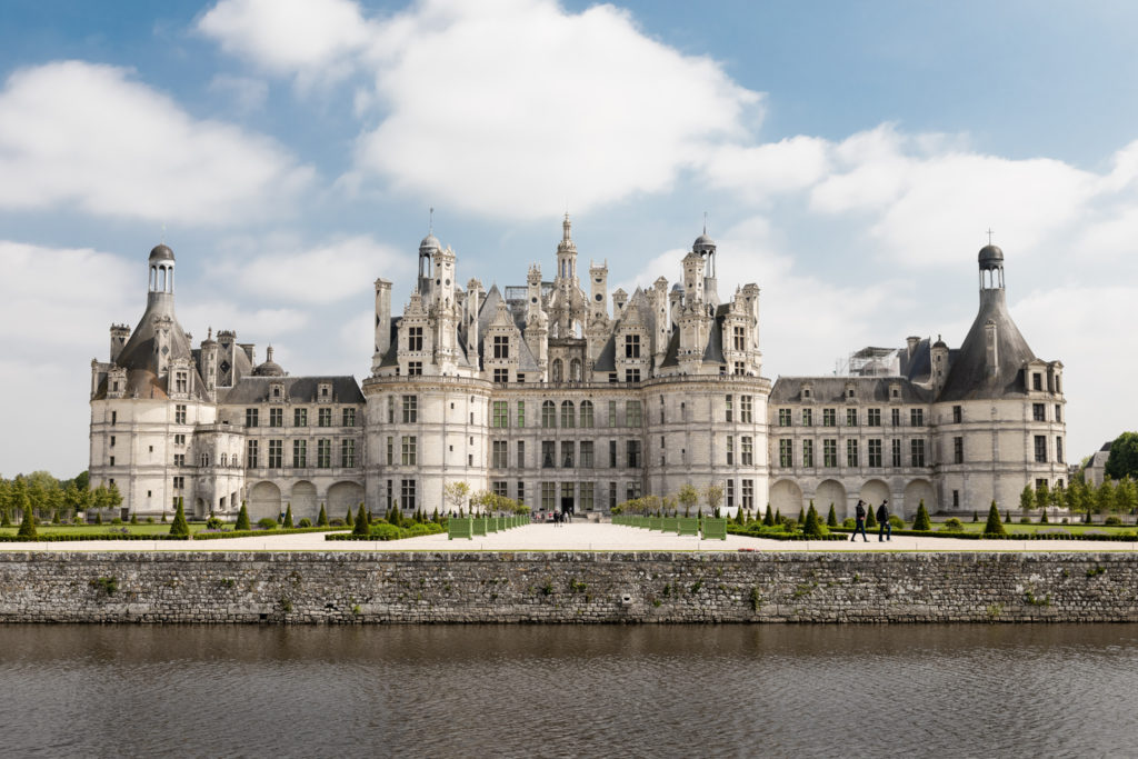 Chateau de Chambord im Zentrum-Val de Loire