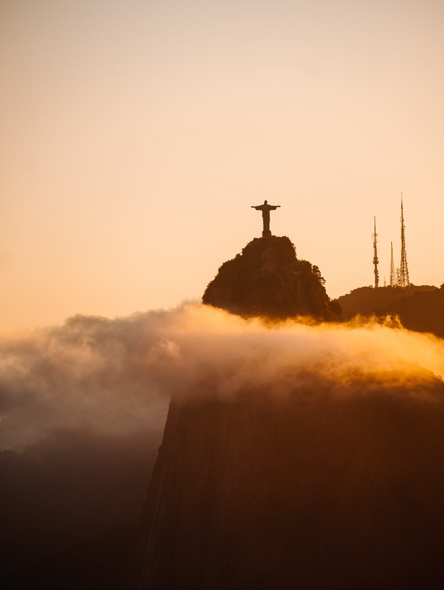 Christ de Rio de Janeiro au Bresil merveille du monde moderne