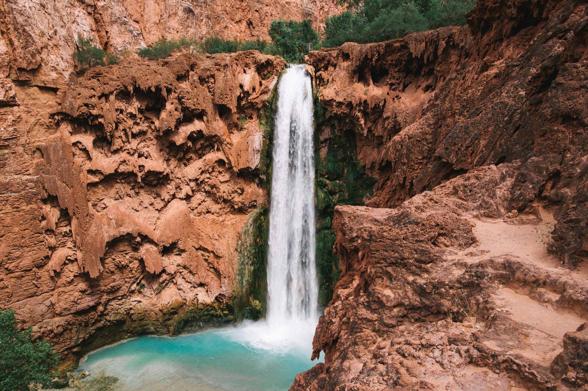 Wasserfall in Havasupai