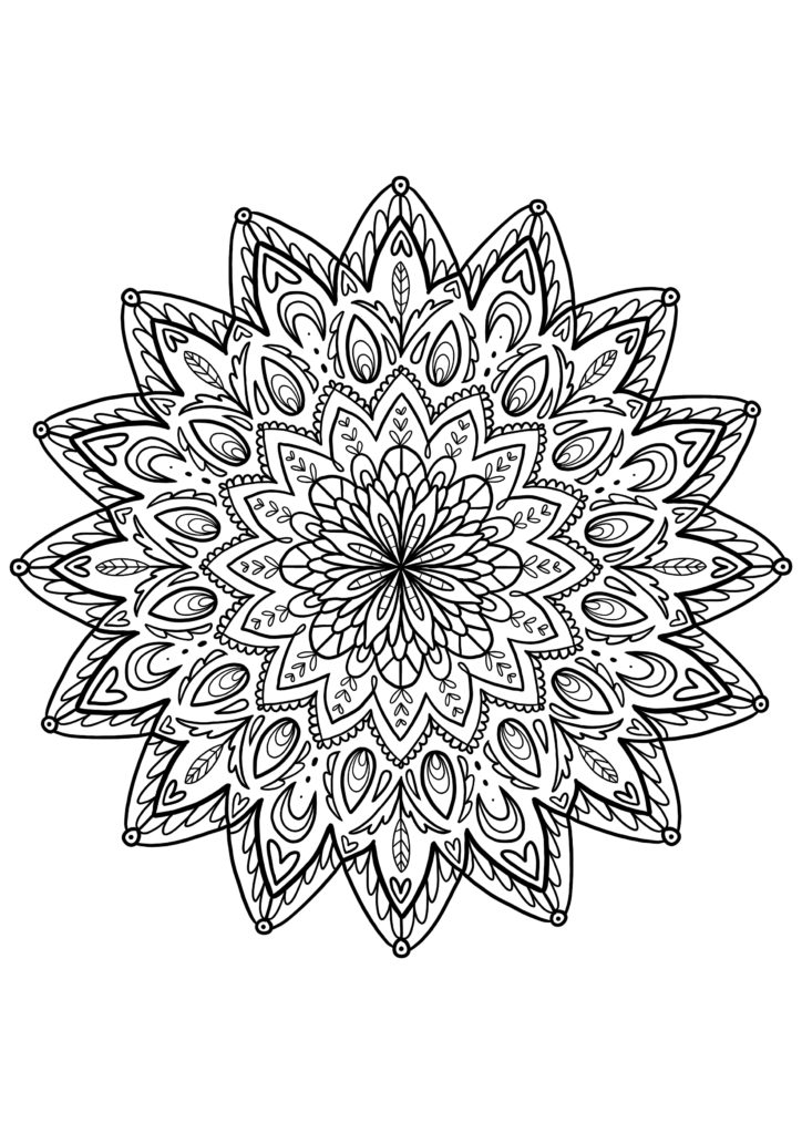 coloriages mandala a imprimer pour adultes