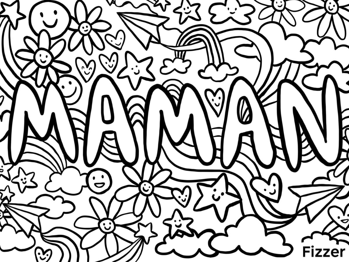 Coloriage Fete Des Meres A Imprimer Gratuit Gratuit] 4 Coloriages Fête des Mères pour lui faire plaisir | Fizzer