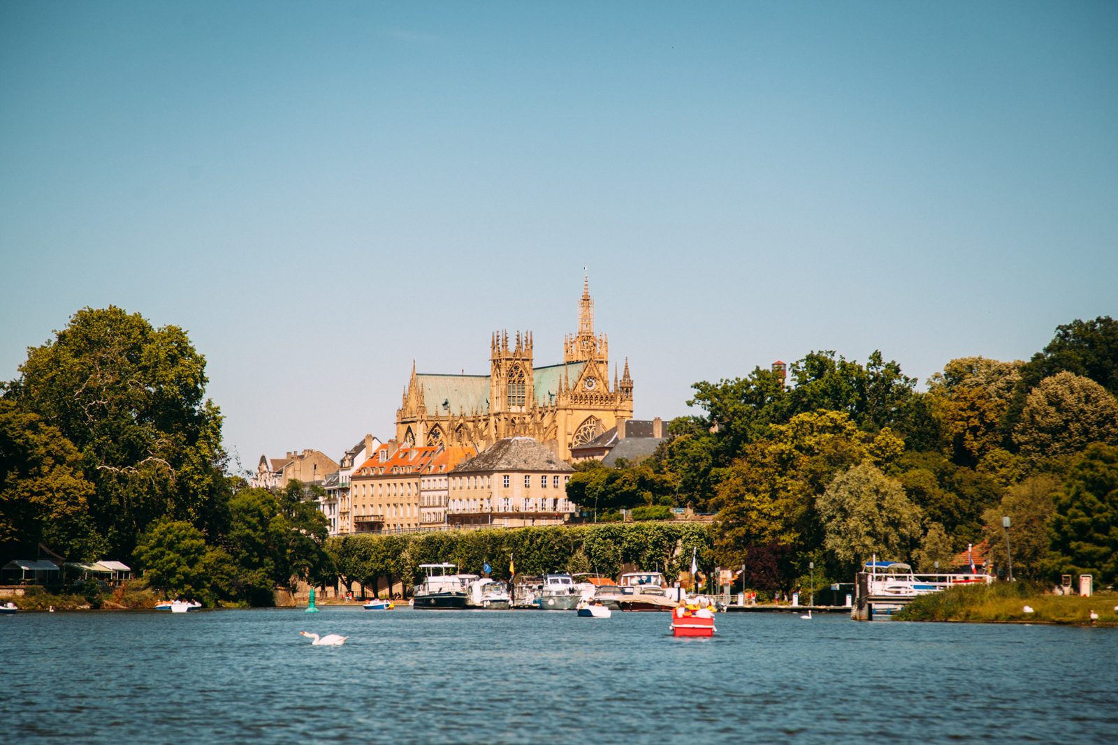 Stadt Metz in der Region Grand Est