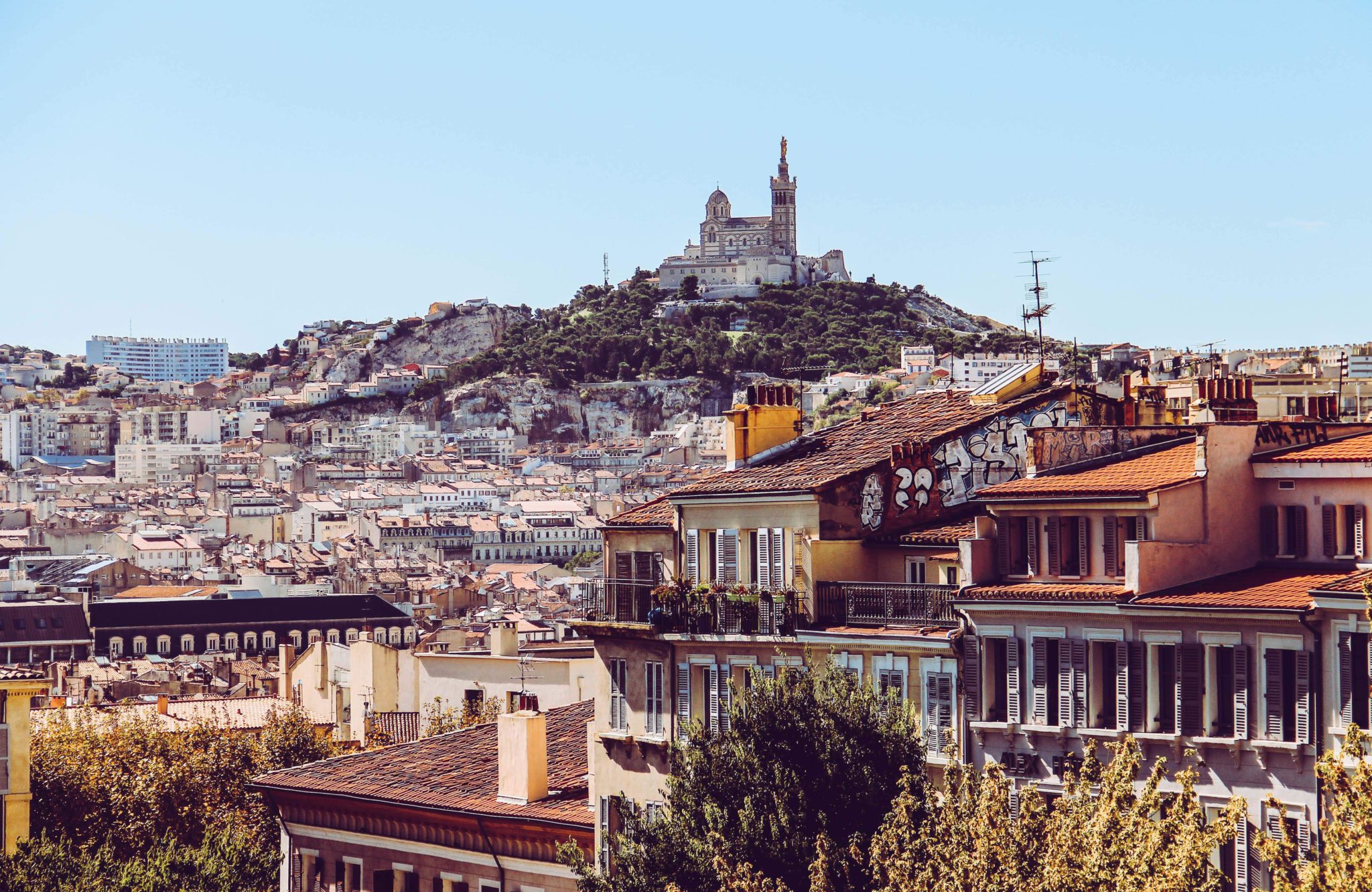 Die Stadt Marseille, in der sich Aurelie vom Fizzer-Team diesen Sommer aufhält