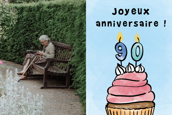 Illustration 90 ans