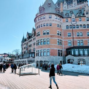 Foto des Chateau de Frontenac in Quebec