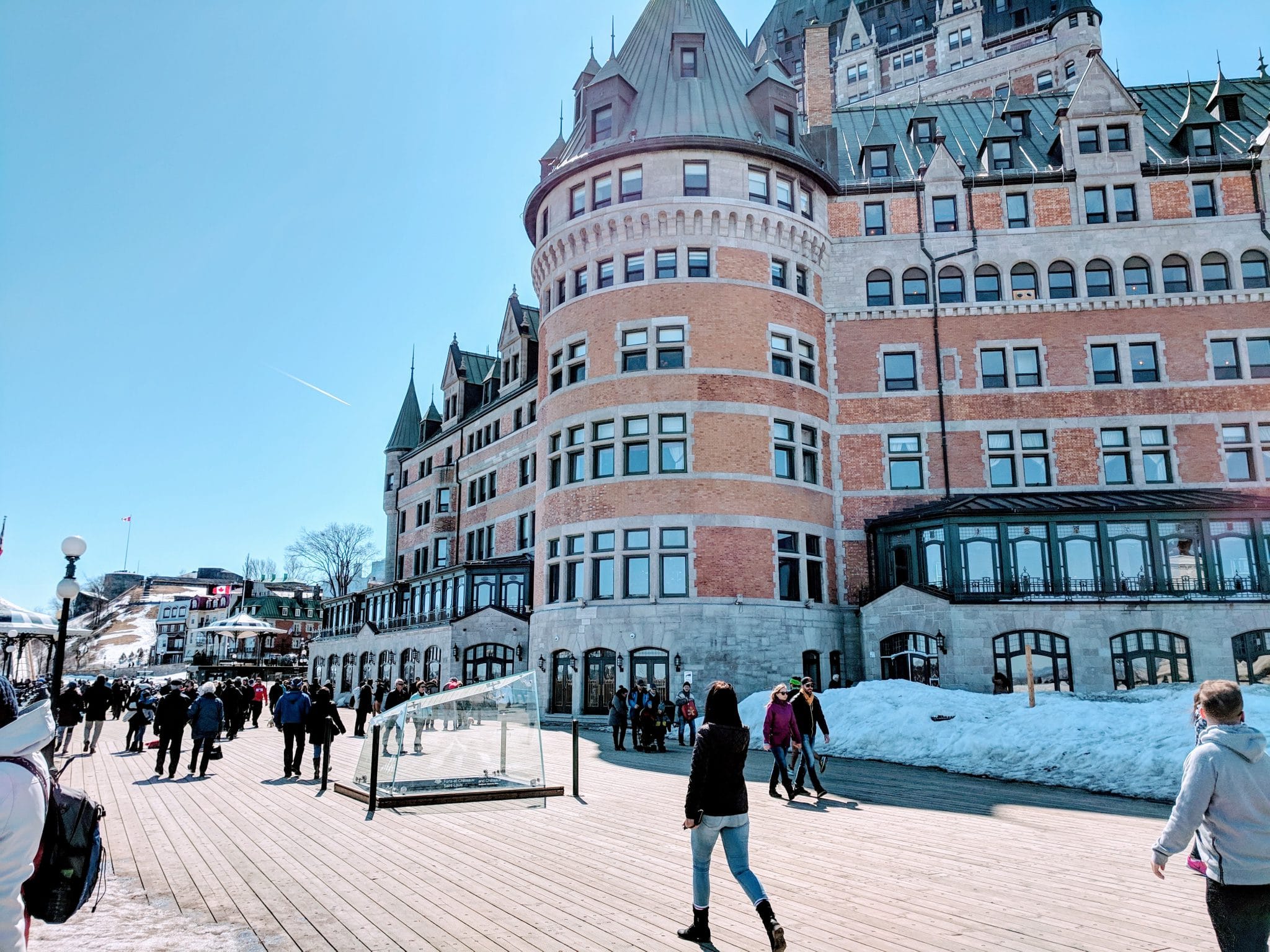 Foto des Chateau de Frontenac in Quebec