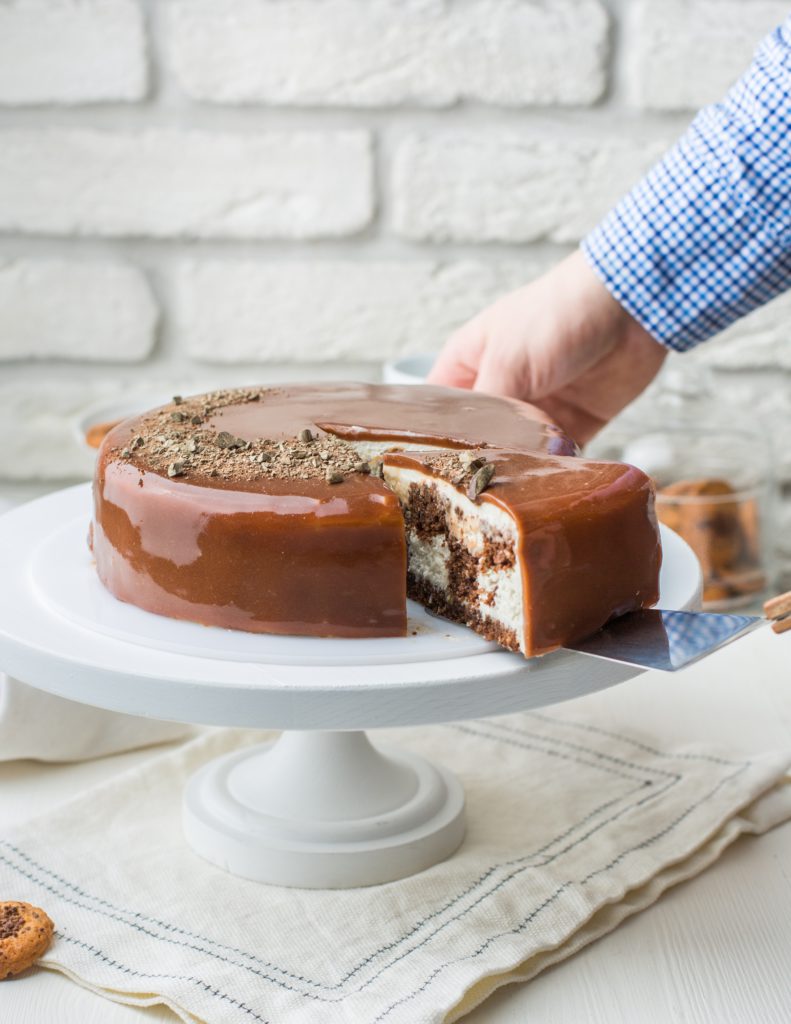 Kuchenrezept mit Spiegelglasur