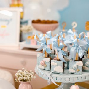 Gateaux nuage babyshower