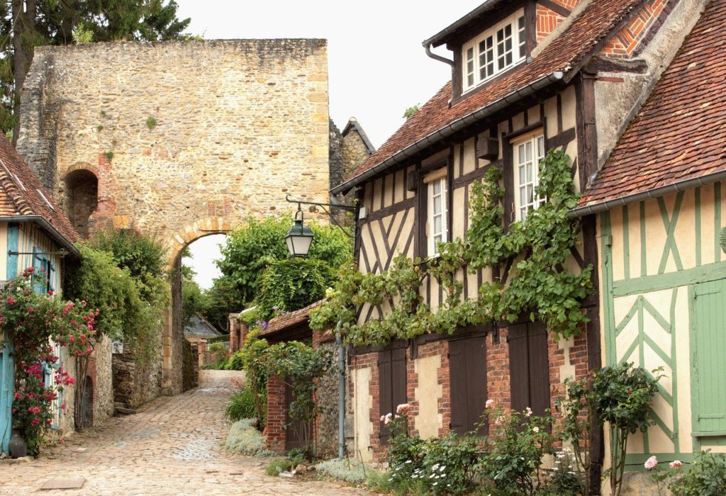 Gerberoy-Dorf Oise Frankreich