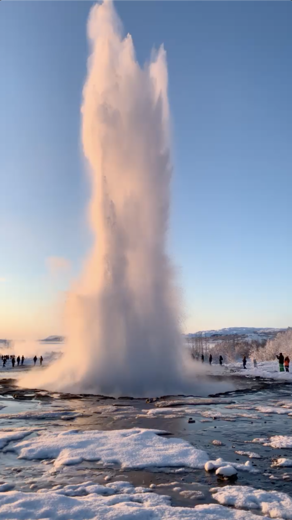 Strokkur Islande