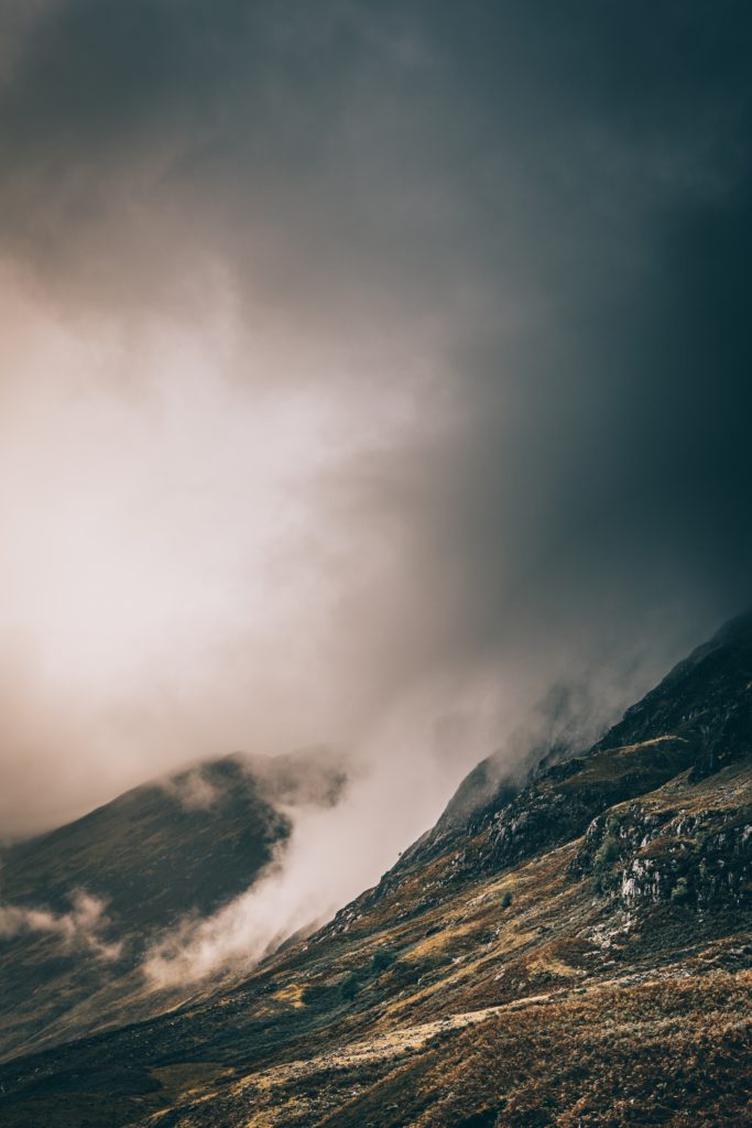 Valle Glen Coe Schottland Harry Potter Hagrid