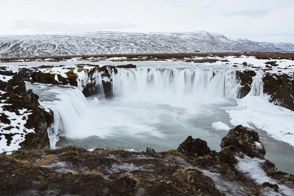 Godafoss-Wasserfall Island