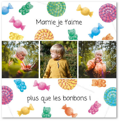 carte bonbons fete des grands-meres