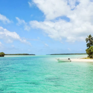 Ile des Pins en Nouvelle-Caledonie avec eau turquoise