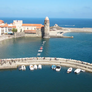 Port de Collioure en Occitanie