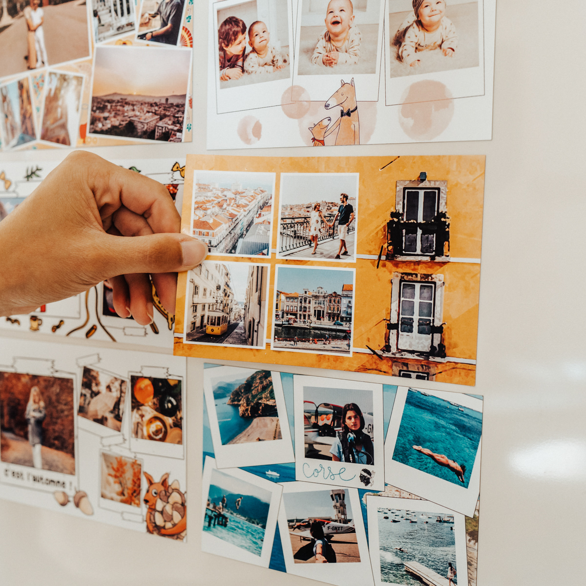 Magic Postcard Stick Your Memories On Your Fridge Door Fizzer