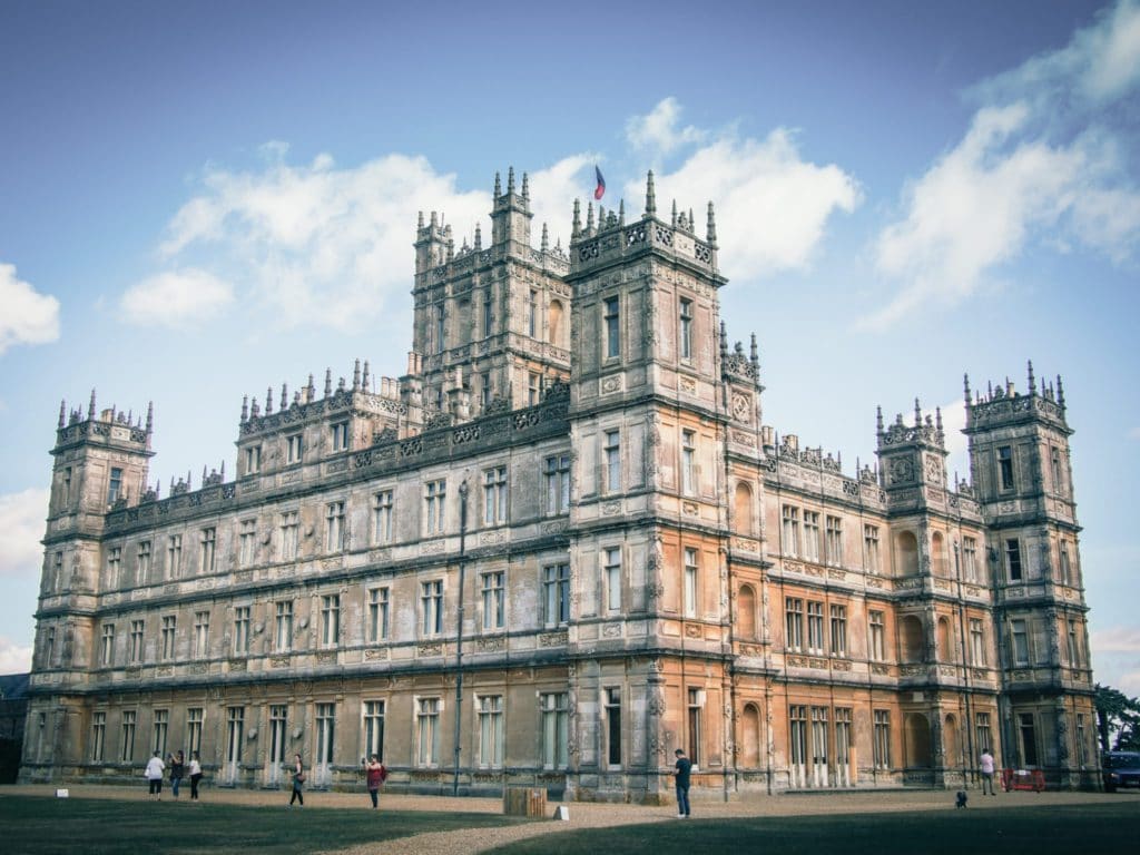 Chateau de la famille Crawley dans Downton Abbey