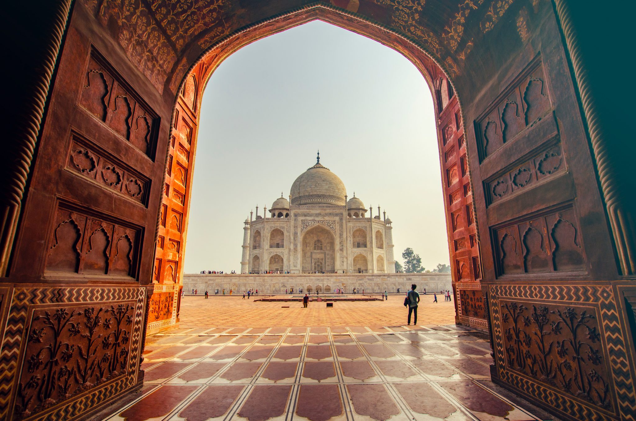 Le Taj Mahal, un joyau architectural construit par amour