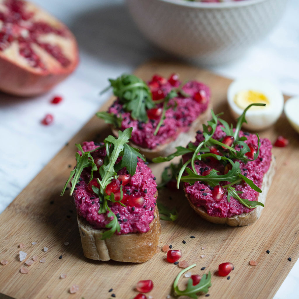 recette de houmous betterave aperitif rapide et facile