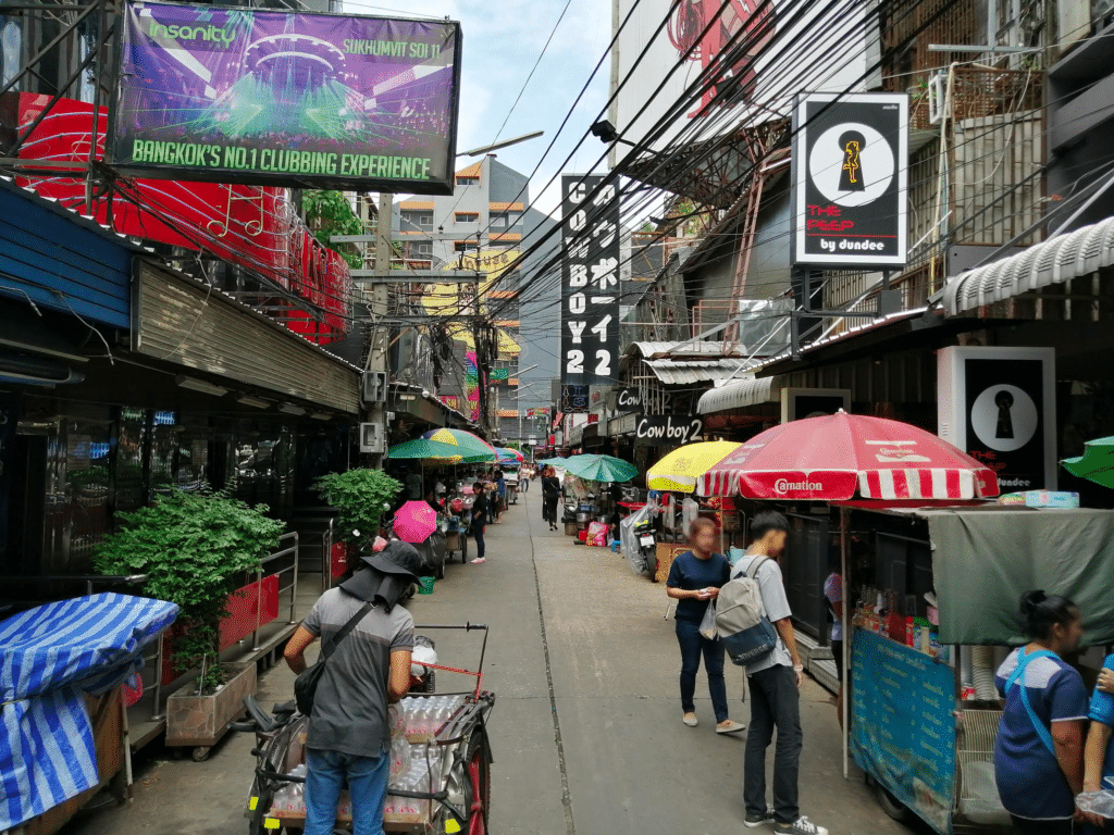 Marché à Bangkok, Thaïlande