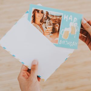 Carte anniversaire adultes Fizzer