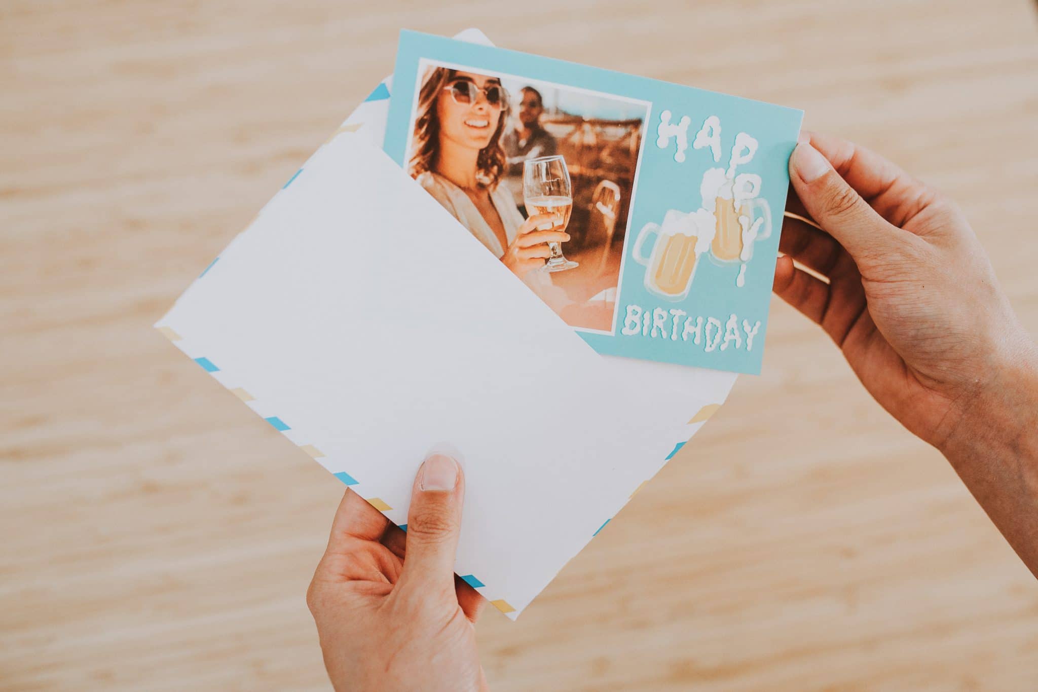 Carte anniversaire adultes Fizzer