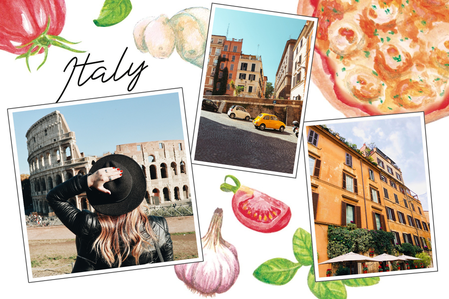 italy-meal-postcarditaly-meal-postcard