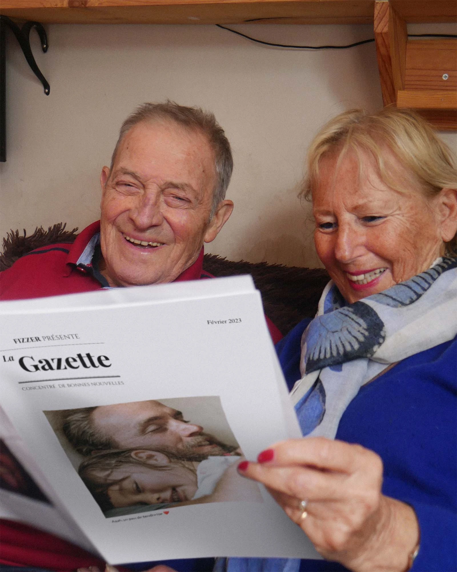 Journal pour les grands-parents : la Gazette Fizzer