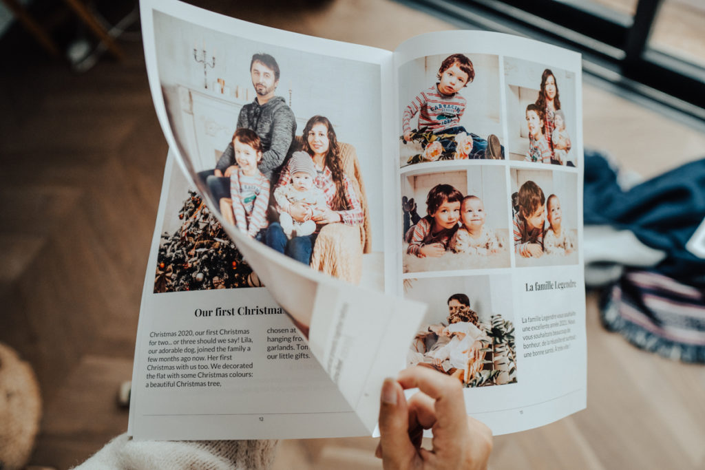 journal de famille avec photos