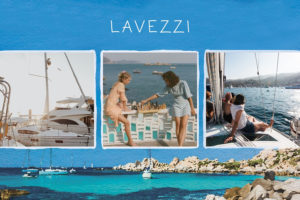 Carte postale des iles Lavezzi
