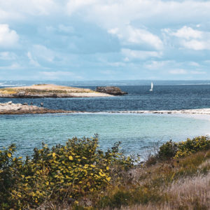 Eau turquoise archipel des Glenan Bretagne