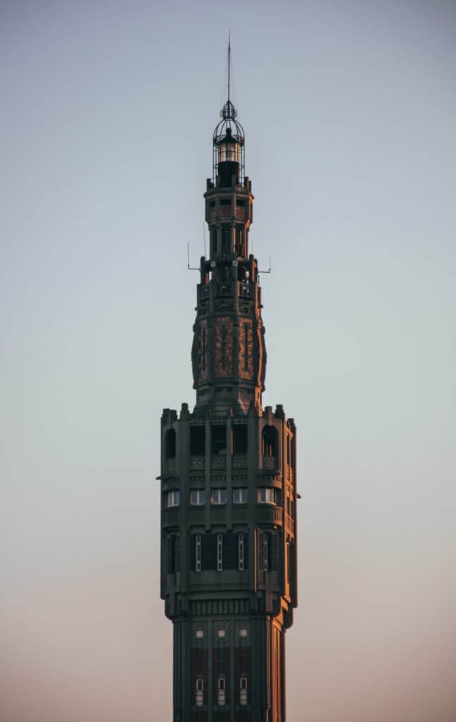 Turm im Zentrum von Lille in Frankreich