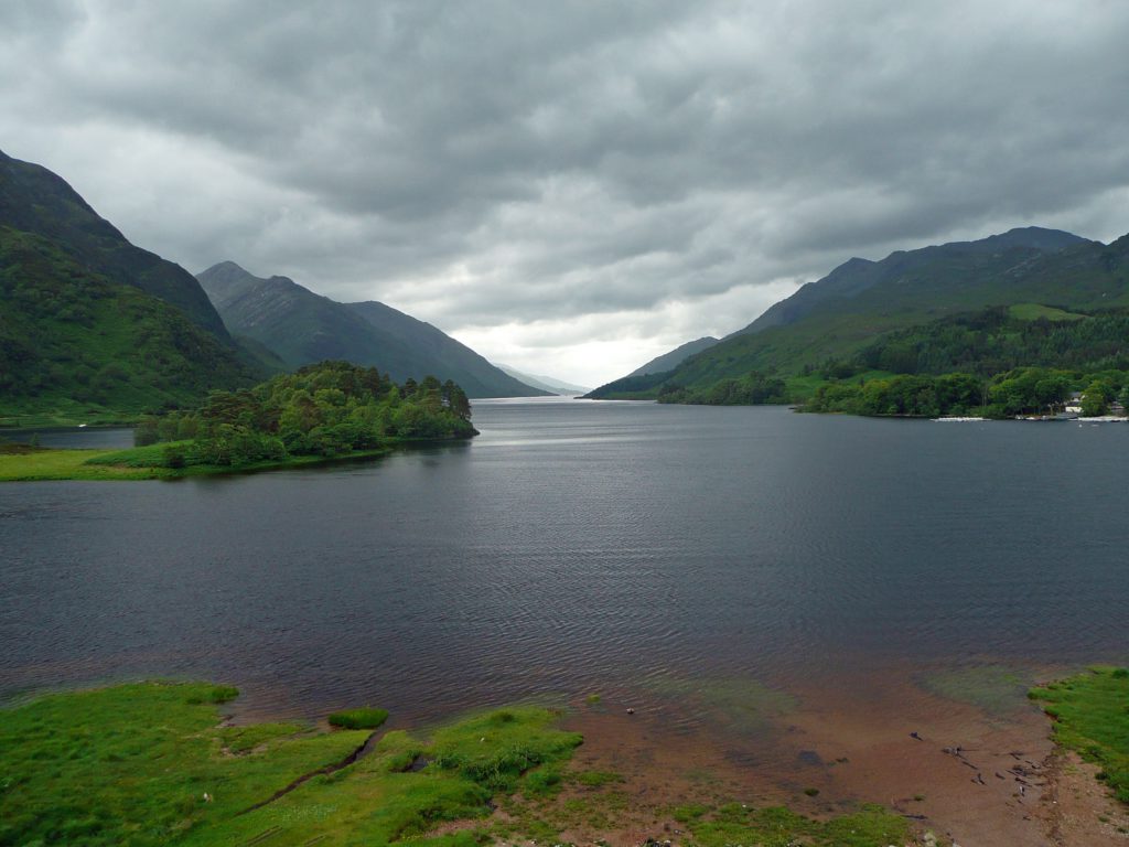 Loch Shiel Ecosse entourant Poudlard