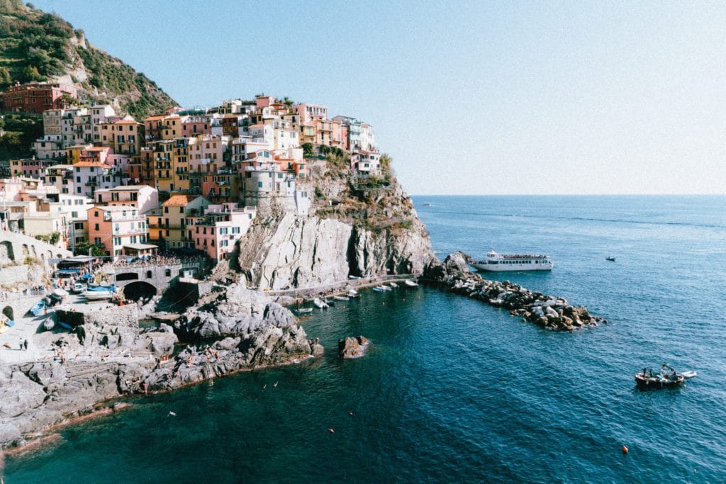 Vue des Cinque Terre, Italie