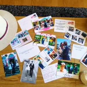 Les cartes postales de mariage envoyées par Wendy