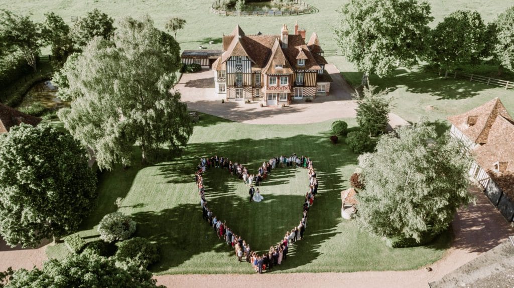 Haras de Cabourg zur Hochzeit von Karline und Baptiste